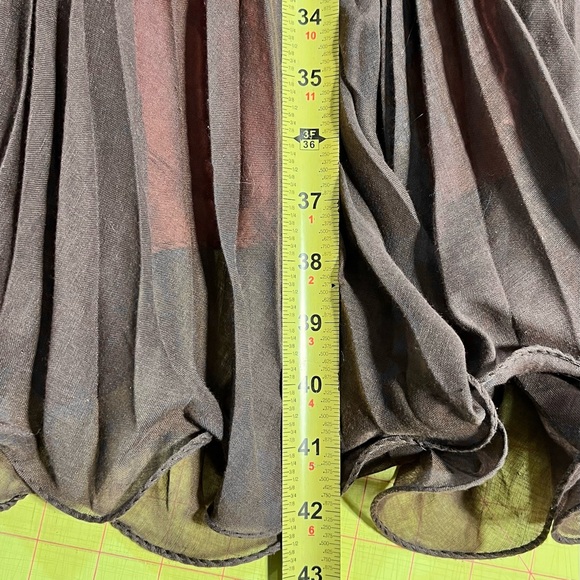 VINTAGE MCM mid century‎ Miss Elliette ruffle accordion pleated dress 60s 50s - Picture 17 of 17